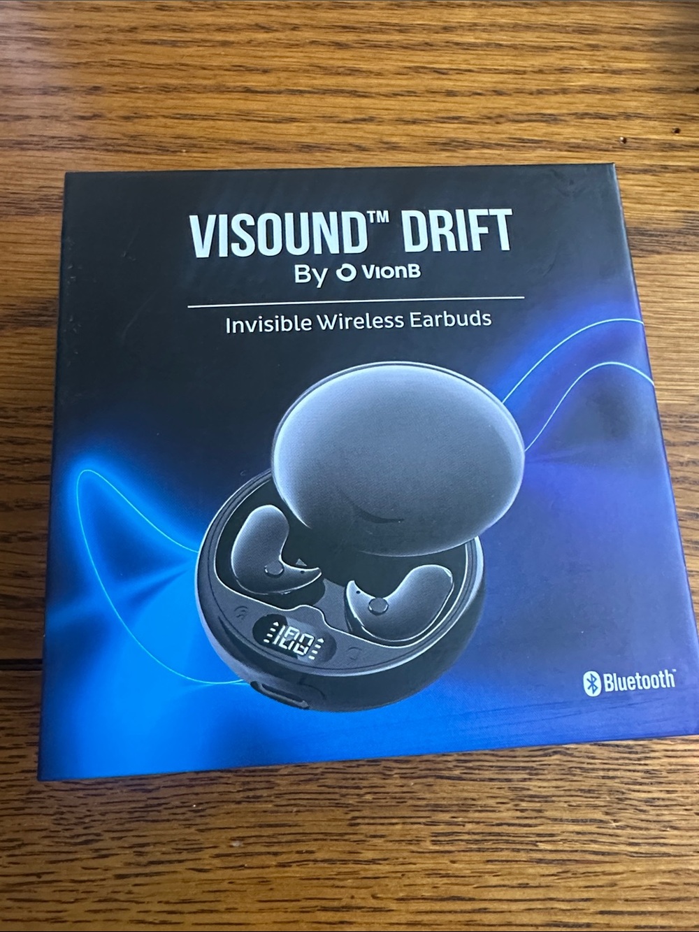 VISOUND DRIFT Invisible Wireless Earbuds - Red and White Available